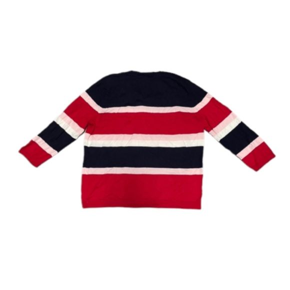 Talbots Striped Cardigan and Tank Top Set Size Large Petite - Picture 3 of 11